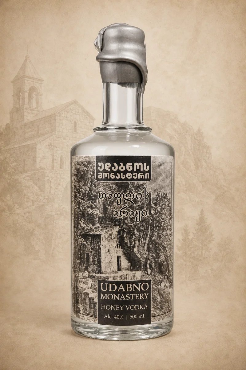 UDABNO MONASTERY HONEY VODKA