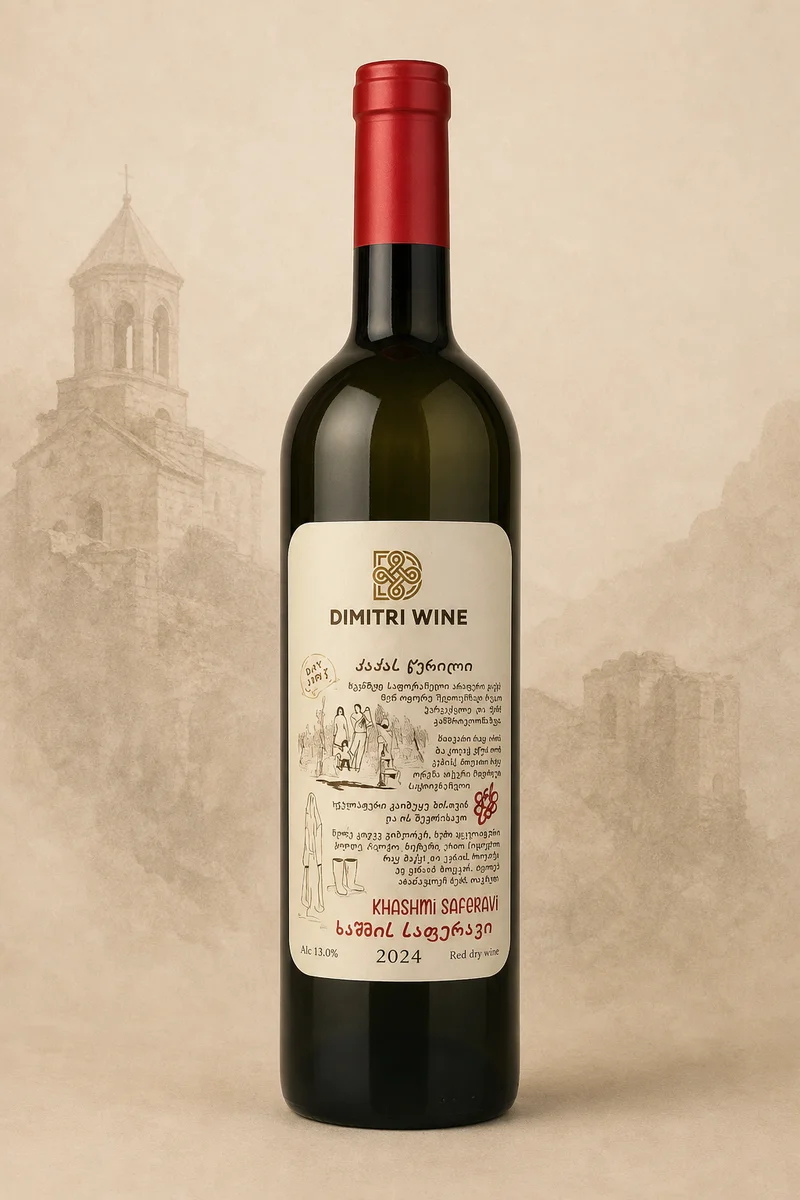 DIMITRI WINE KHASHMI SAPERAVI